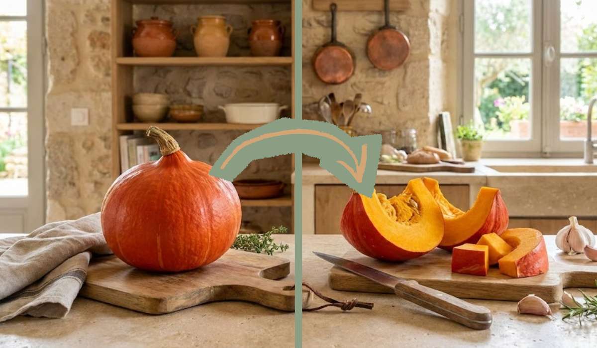 Couper potimarron facilement