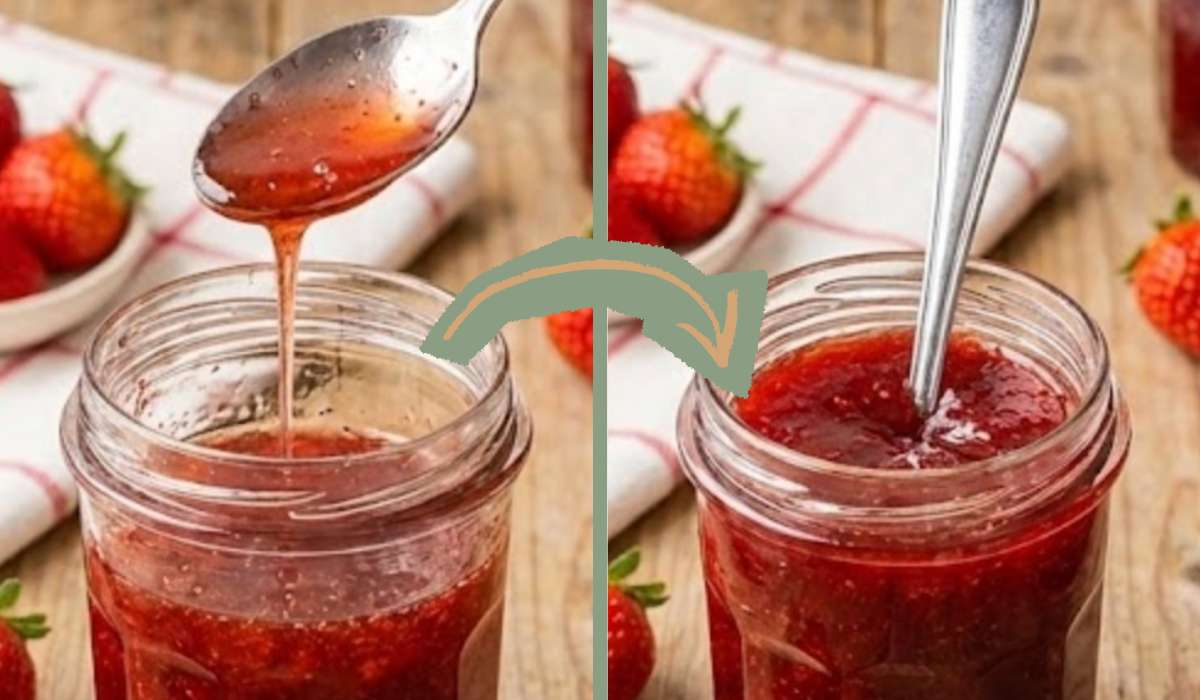 Rattraper une confiture trop liquide