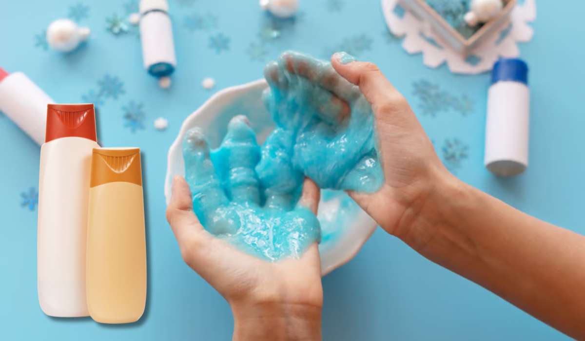 Comment faire du slime avec du gel douche ?