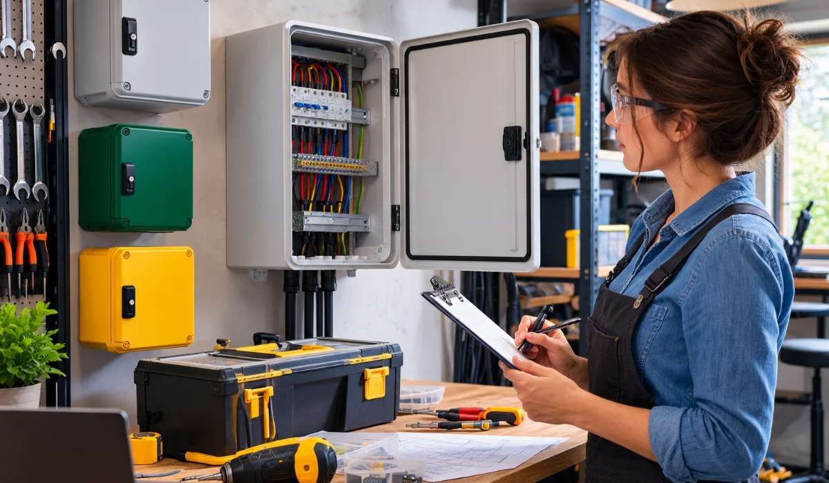Boîtiers électriques pour ateliers à domicile : les points à considérer